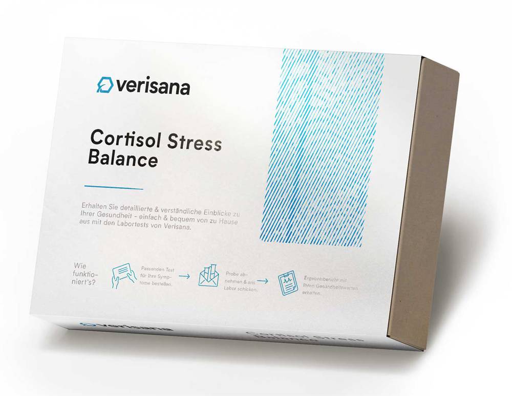 Cortisol-Stress-Balance-Hormontest im Tagesprofil – Speicheltest Verisana