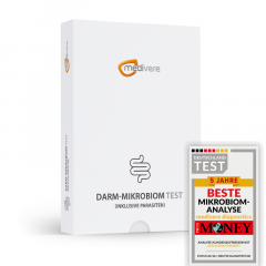 Darm-Mikrobiom Test inklusive Parasiten – Stuhltest per DNA-Sequenzierung