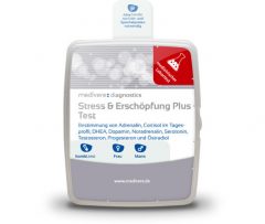 Stress- & Erschöpfungs-Hormontest Plus