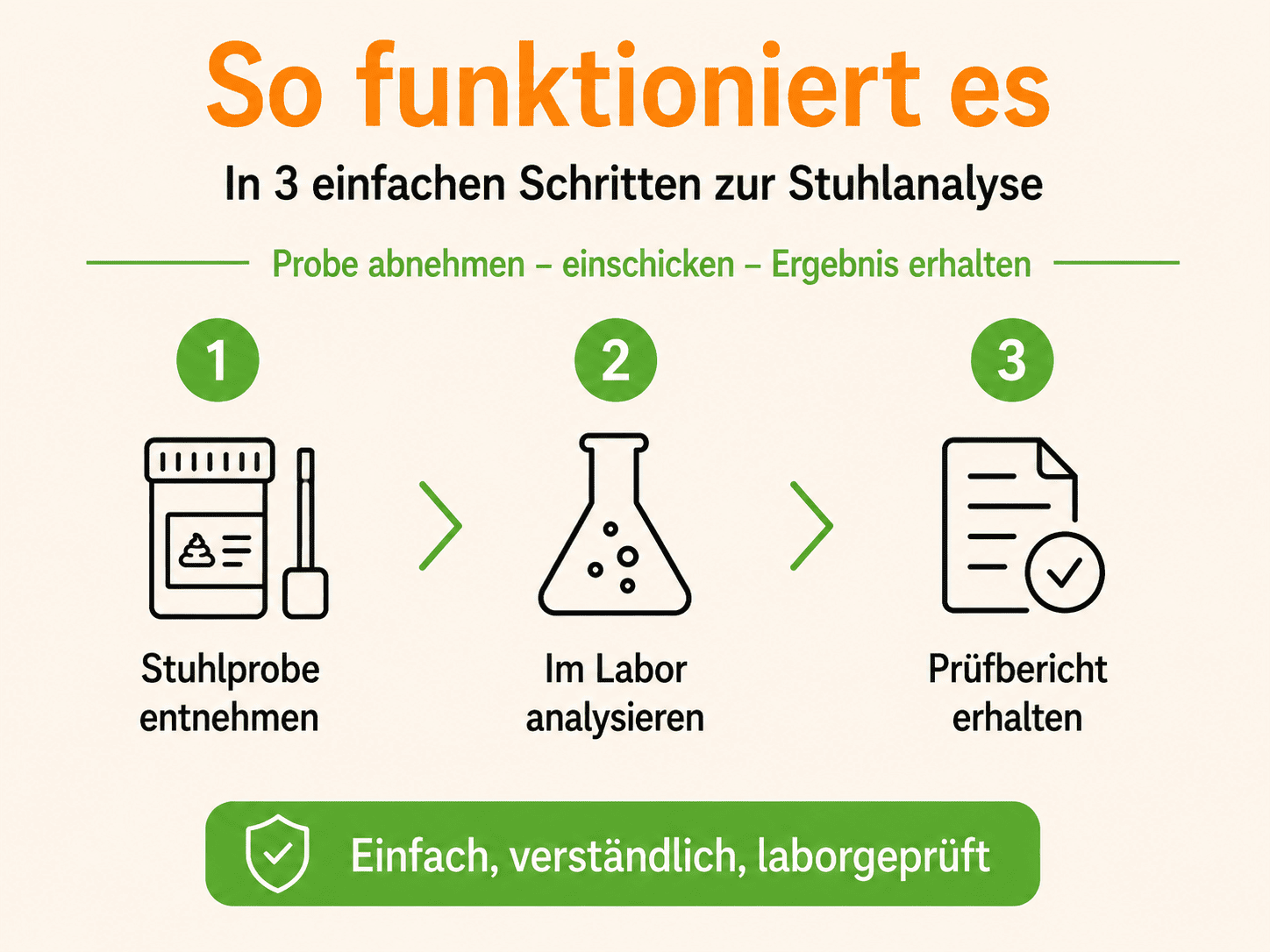 Anleitung Stuhlanalyse