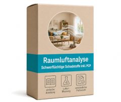 Raumluftanalyse Schwerflüchtige Schadstoffe und PCP