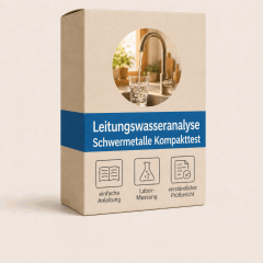Leitungswasseranalyse Schwermetalle Kompakttest