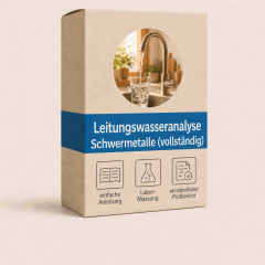 Leitungswasseranalyse Schwermetalle (vollstaendig)
