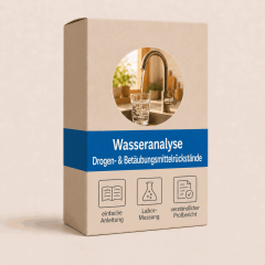 Wasseranalyse Drogen- & Betäubungsmittelrückstände