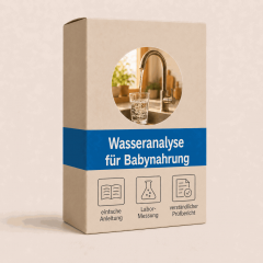 Wasseranalyse für Babynahrung – Schwermetalle, Schadstoffe & Natrium
