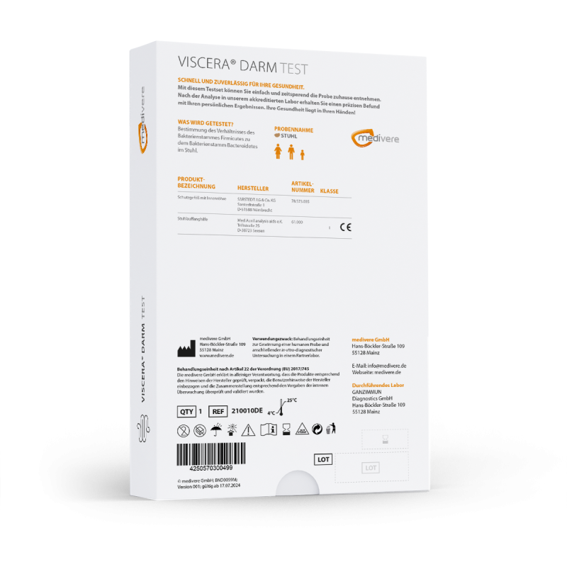 Viscera® Darm Test – Firmicutes-Bacteroidetes-Verhältnis – Bild 2