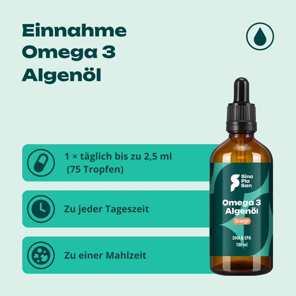 Omega-3 Algenöl DHA & EPA mit Geschmack – Bild 4